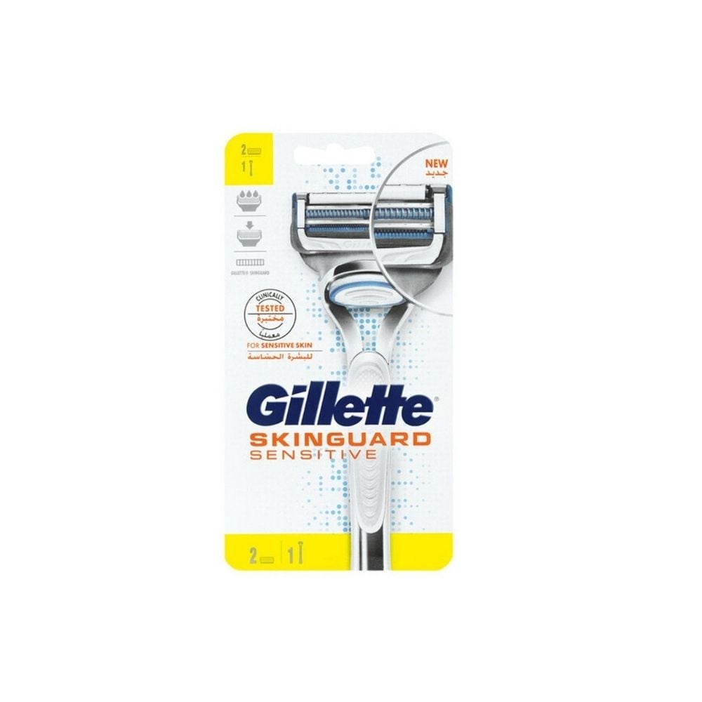 Gillette SkinGuard Razor Handle+ Razor Blade Refills 